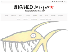 Tablet Screenshot of bighed.com